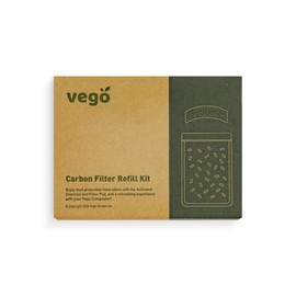 Vego Carbon Filter Refill Kit, 1 Bag