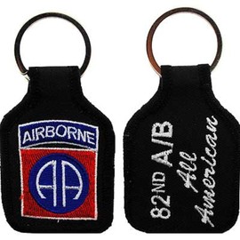 FindingKing U.S. Army 82nd Airborne Keychain 2 3/4"
