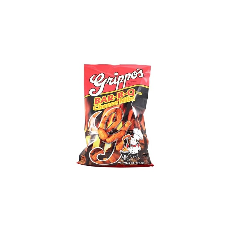 Grippo's BBQ Cheese Nibs | 5 Ounce Bag (Pack of