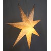 DARO DEKO Star Illuminated for Hanging with E14 Socket Cream