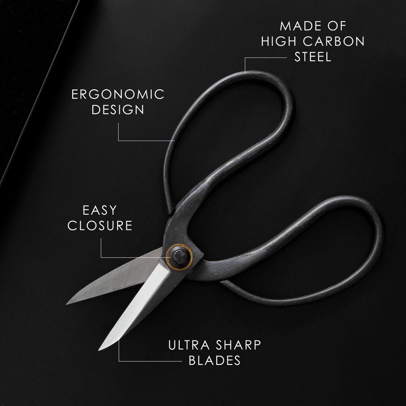 Professional Bonsai Butterfly Scissors | Pruning Shears for Trimming Plants