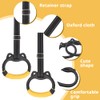 LYPPUL Gymnastics Rings for Kids, Home Exercise Rings,Fitness Children Trapeze