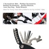 21-in-1 Multipurpose Cycling Repair Kit for Road Bicycles Mountain Bikes