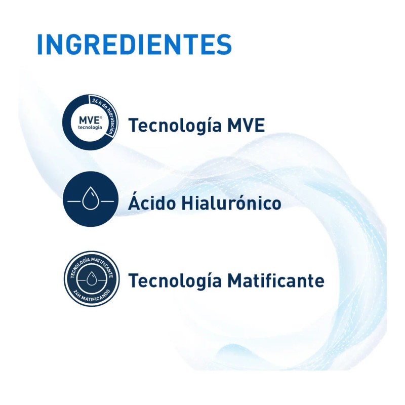 Gel Crema Hidratante Oil Control 52ml Cerave Mixta Día Noche