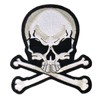 Hot Leathers Skull & Bones Classic Patch (3" Width x