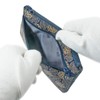 Indenya Inden No. 6 Pouch, Deer Leather, Navy Blue Base