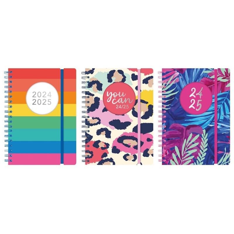 2024-2025 A5 Academic Die-Cut PP Diary A5 Diary Day A