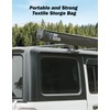 JOYTUTUS Vehicle Awning 4.6'x6.6' Roof Rack Pull-Out Sun Shade UV50+,