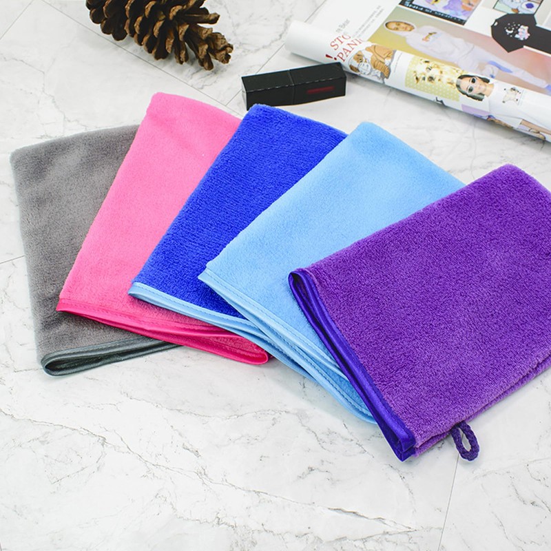YALiya Pack of 10 Face Cloths & Wash Gloves, Microfibre