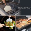 Stainless Steel Metal Spatula Set for Griddle, Grill Spatula Scraper