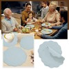 BALAPET Quilted Placemats Set of 6, 100% Cotton 14" Table