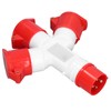 Industrial Socket Waterproof Electrical Connector 3 Way 16A Outlet for
