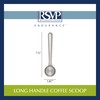 RSVP International Coffee Scoop Collection, 2-Tablespoon, Long Handle, Stainless Steel