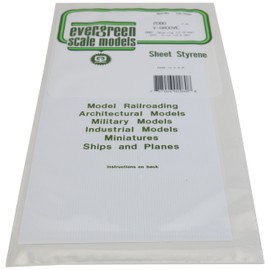 EverGreen 2080 – Structured Plate 0.5 x 150 x 300 mm, Grid 2 mm, 1 Piece