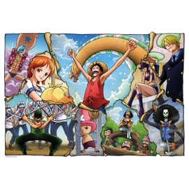 Clementoni One Piece Puzzle 500 Pieces - Tile Game for Manga & Anime Fans - Gift for Children from 14 Years & Adults, 35136