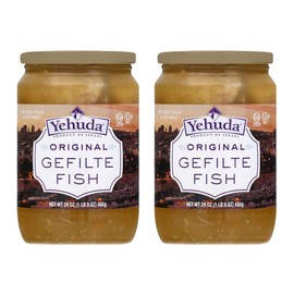 Yehuda Gefilte Fish, Original, 24 oz (2 Pack) | Traditional Gefilte Fish | Nothing Artificial | Ready to Serve