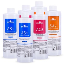 YMEYFAN Hydrate Solution for Facial AS1 SA2 AO3 for Hydrogen Oxygen Facial Machine Professional, Aqua Peeling Solution Hydrate Serums for Facial Cleansing, Face Skin Care, Hydrating (400ml/6Pcs)