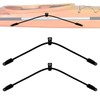 Pmsanzay 2 Pack Kayak Bungee Paddle Holder Kayak Paddle Clip