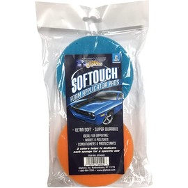 Gliptone Professional Car Care Softouch Foam Applicator Pads, Pack of 2