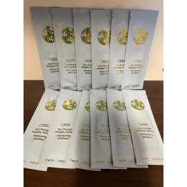 Oribe 12x 0.23oz Oribe Run Through Detangling Shampoo travel size sample on the go