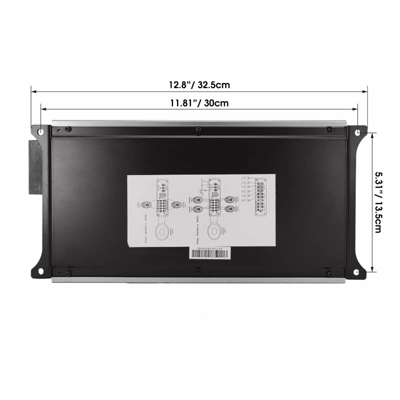 SDX Audio 3 / 5-Channel 1200W Class-D Digital MOSFET Car