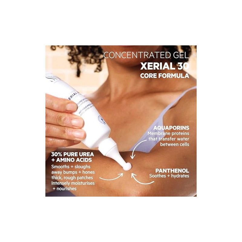 SVR Xerial Gel-Crema Anti-Rugosidades para Piel Seca, 75 ml