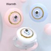 Spaceman Hand Heater Night Light USB Rechargeable Portable 2 Gears
