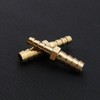 Hose Connector Reducer Brass Beard Straight Connector 8mm to 6mm