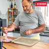 Bacon Tray - 2-Piece Set – Marble Coating - Durable,