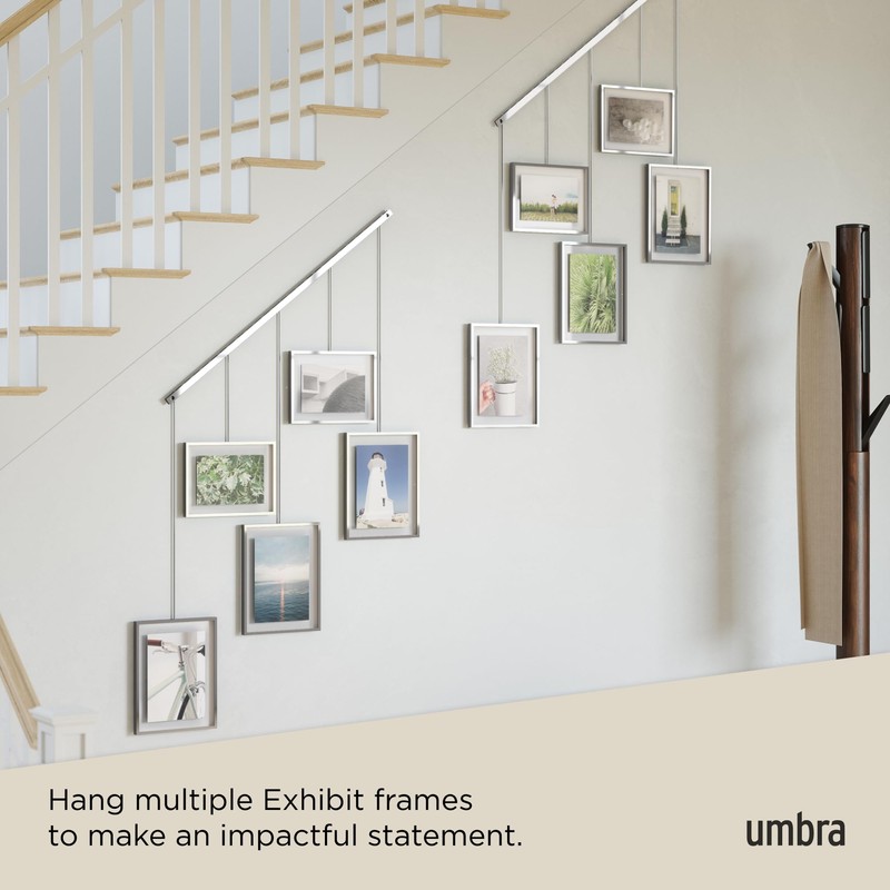 Umbra Exhibit Adjustable Photo Display – DIY Collage Set Mounts
