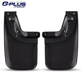 G-PLUS 2PCS Rear Heavy Duty Molded Mud Flaps, Compatible with Toyota Tacoma 2005-2015, Splash Guards Mudguard