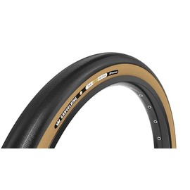 Panaracer Gravelking Slick R-Line TLR Tubeless Ready Folding Tyre - ZSG Gravel Compound -Puncture Resistant - Beadlock Technology - 120Tpi TuffTex-R Casing - Gravel Cycling Tyre