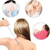 2 PCS Back Scratcher Extendable, Stainless Steel Back Scratcher for