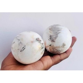 Large Scolecite Crystal Sphere Handmade Home Office Decorative Crystal Scolecite Ball