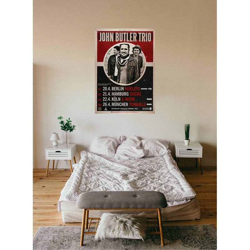 John Butler Trio - April Upspring 2010 - Poster, Concertposter,