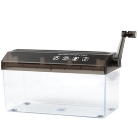 Ehuihuan Hand Shredder, Mini Shredder, Small Manual, Paper Shredder, Hand Crank, A4 Paper Shredder for Office, School, Home