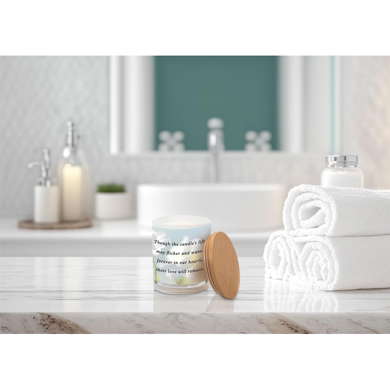 Elanze Designs Bereavemnt Through Life's Journey Floral 11.5 Ounce Pure