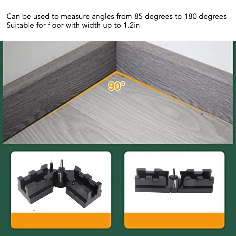 2 in 1 Mitre Measuring Cutting Tool, Miter Saw Protractor,