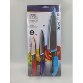 2 Pack of Professional Quality 3 Piece Variety Knife Set ~ Pairing, Carving & Chef Knives!