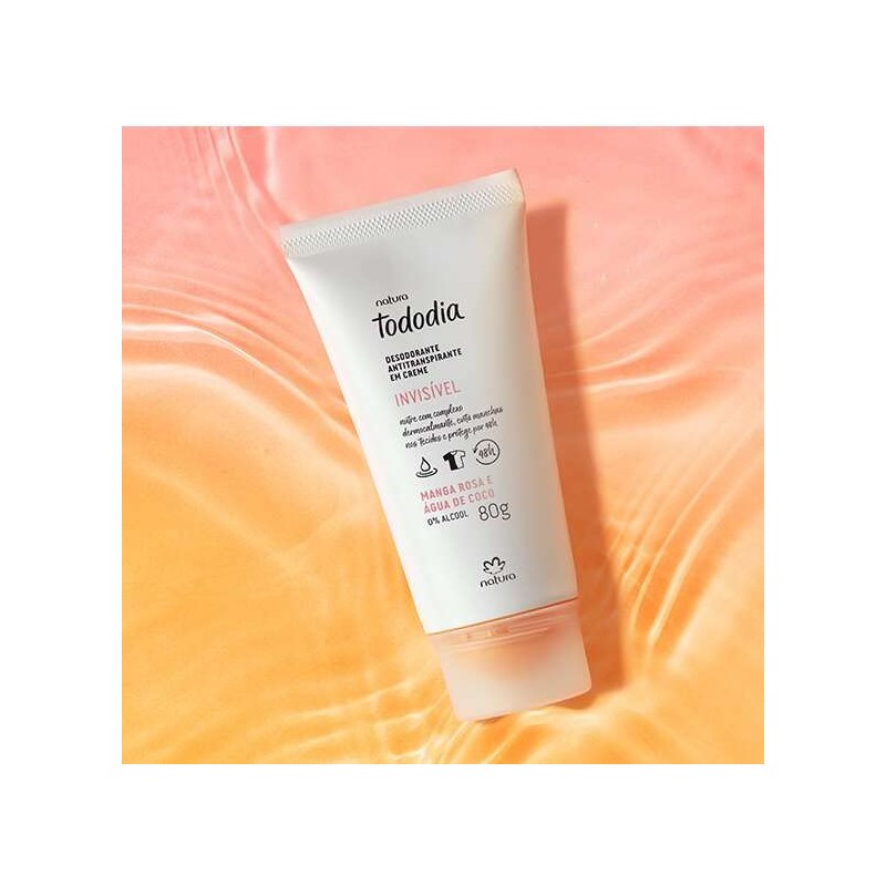 Natura Desodorante en Crema Mango Rosa y Agua de Coca
