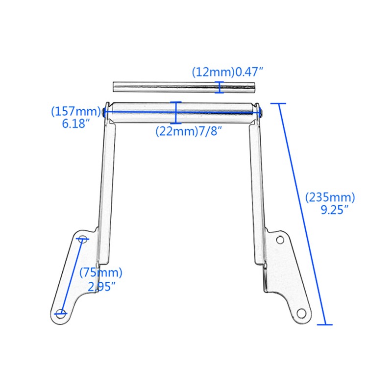 GPS Phone Navigation Bracket Holder Fit for MT‑09 Tracer/Tracer 900/FJ‑09
