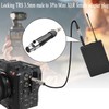 QIANRENON 3.5 mm to Mini XLR Headphone Adapter Locked TRS