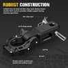 BUNKER INDUST Shackle Hitch Receiver 3/4" D Ring Shackle w/Trailer