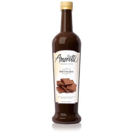 Amoretti Premium Syrup, Milk Chocolate, 25.4 Ounce