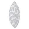 White Gray Print Leopard Cheetah Animal Print White Gray Leopard