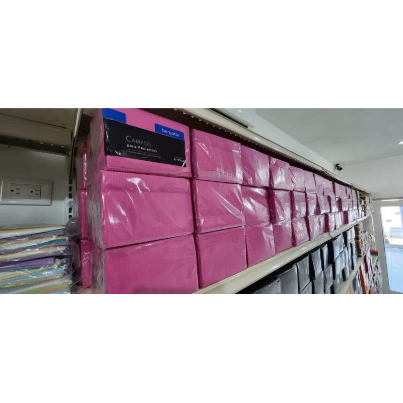 Borgatta Campos Bolsa Borgatta Toallas Desechables Color Rosa F C/200