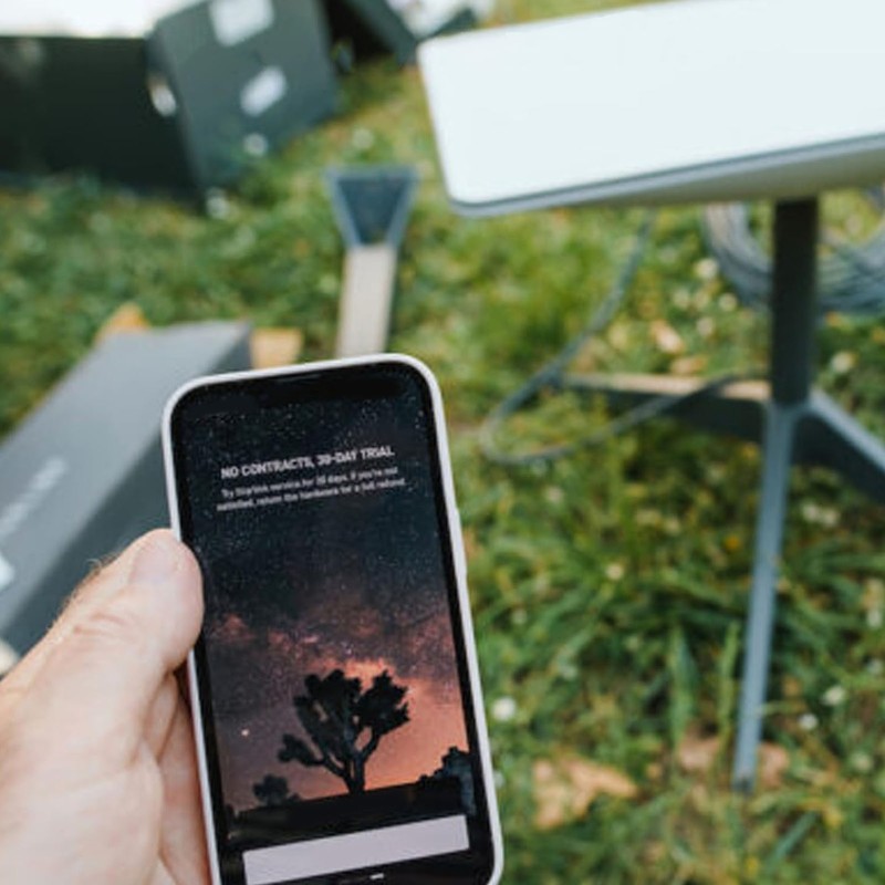 Rectangular Satellite Replacement Cable Multifunctional Grey Color 30ft for Starlink