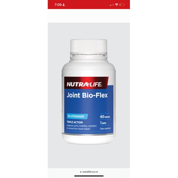 Nutralife Joint Bio Flex 60 tablets