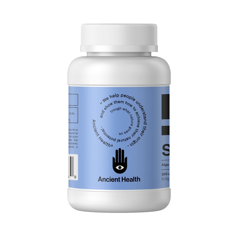 Ancient Health Espirulina Sealife 3 Frascos con 100 Capsulas Cada