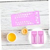 BELLIFFY 2 Sets Lipstick Filling Tray Lip Balm Crafting Mold